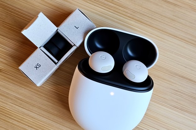 Google Pixel Buds Pro 2 with accessory eartips.