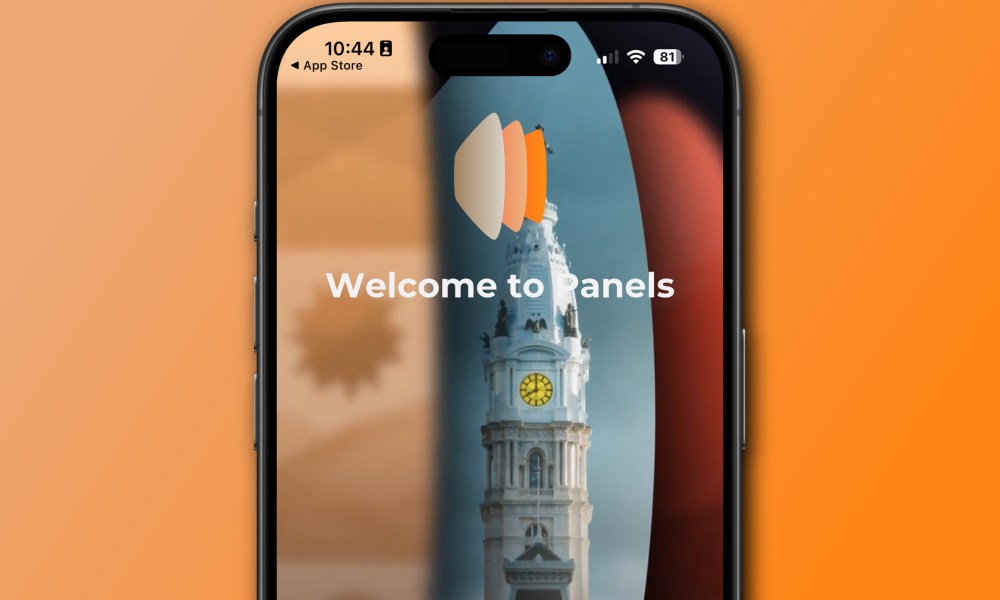 A screenshot of the Panels app.