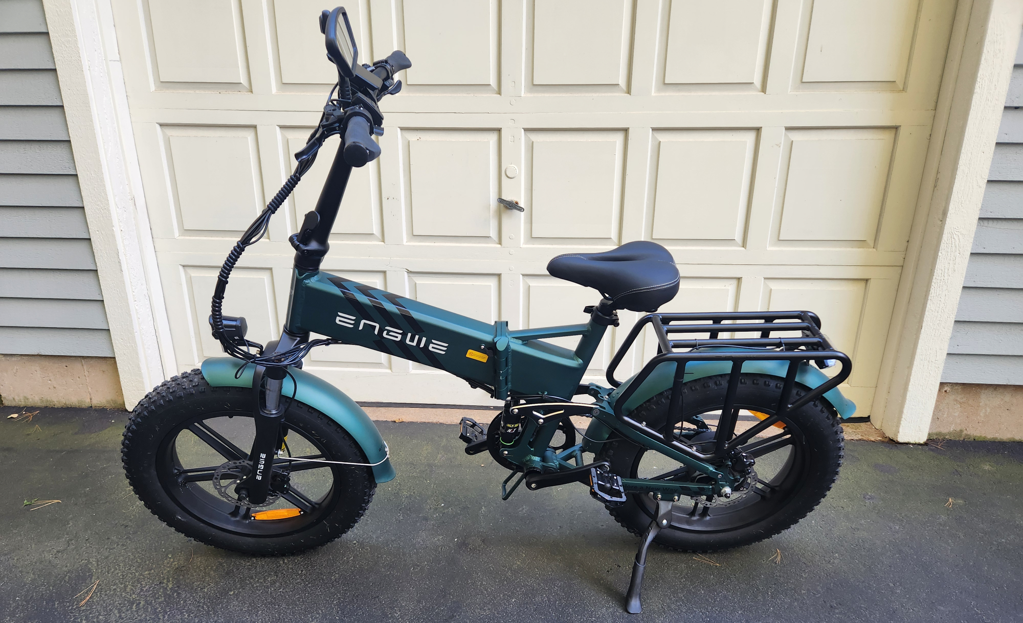 Engwe Engine Pro 2.0 folding bike unfolded