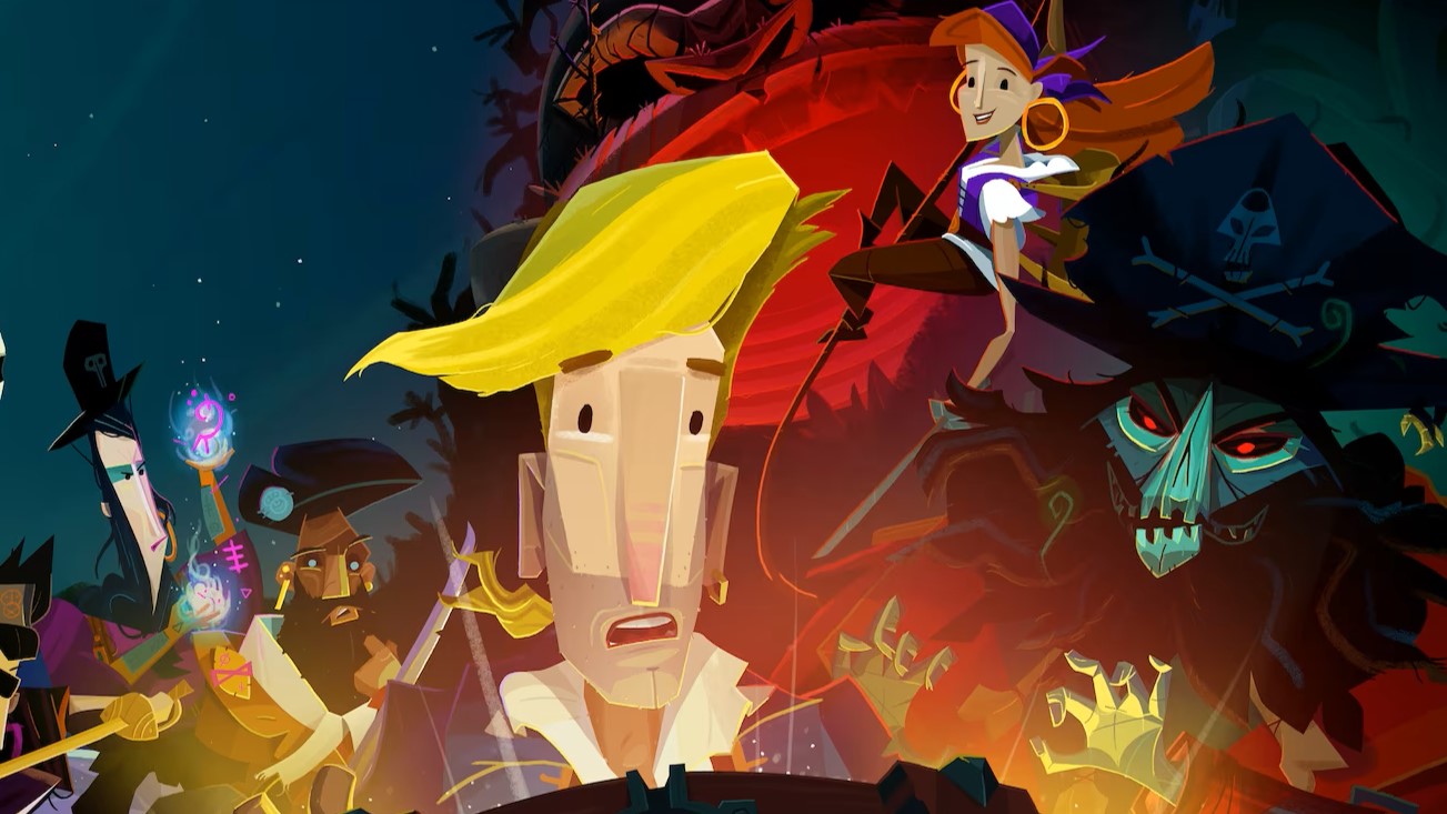 Key art for Return to Monkey Island.