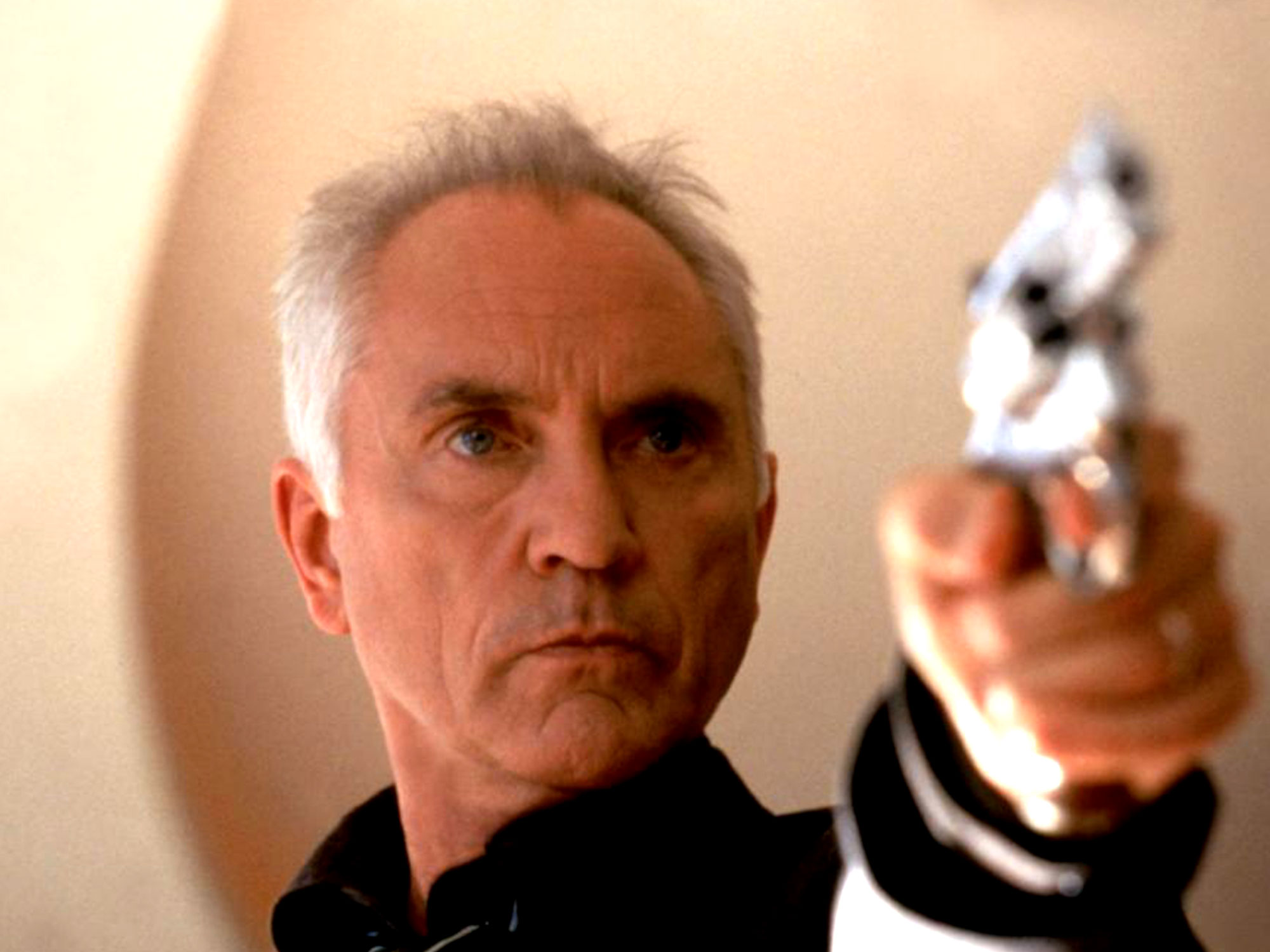 Terence Stamp in The Limey.