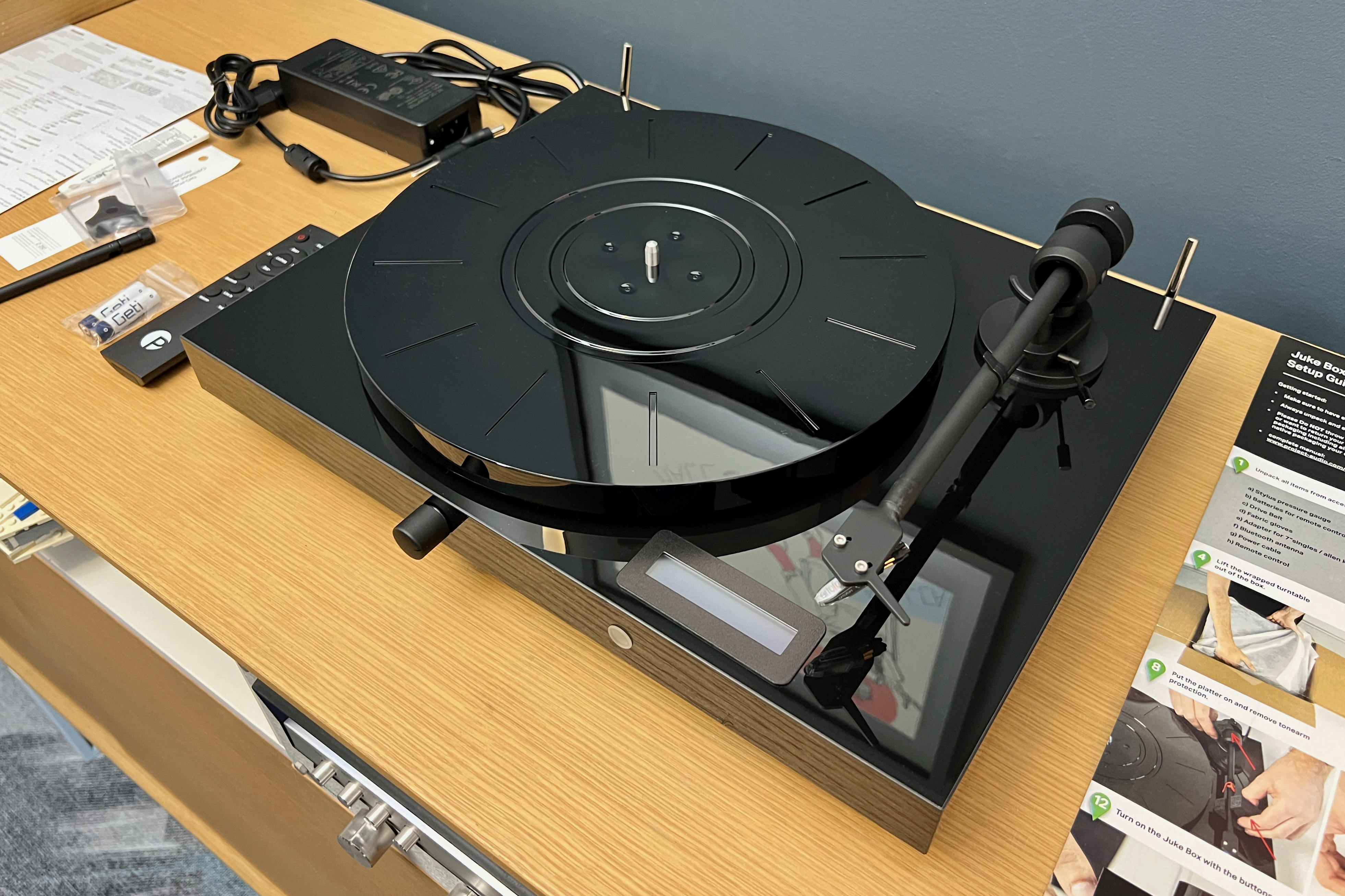 Pro-Ject Juke Box E1 turntable.