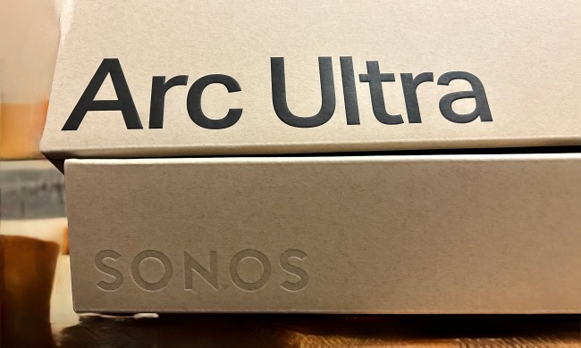 Sonos Arc Ultra shipping box.