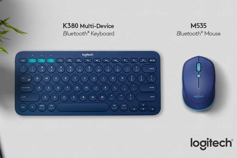 logitech multi device bluetooth keyboard and mouse m535 k380 photo